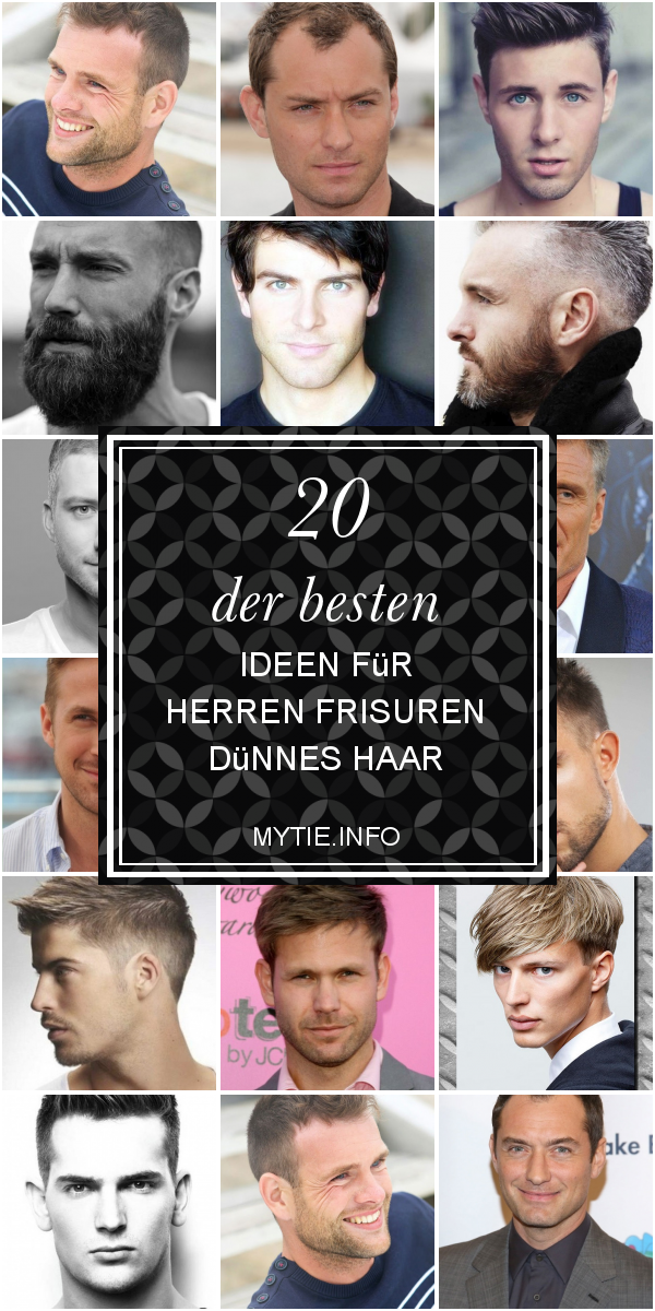 20 Der Besten Ideen Für Herren Frisuren Dünnes Haar
